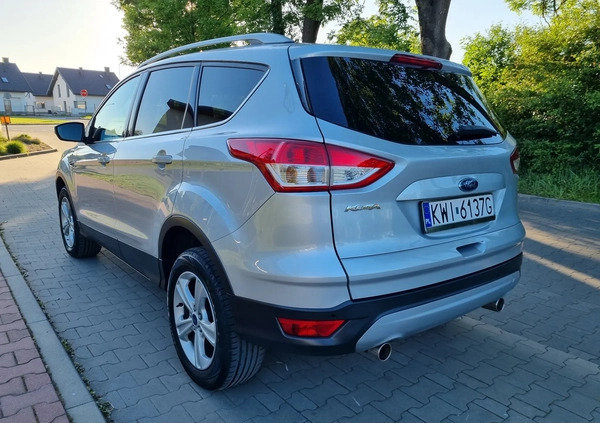 Ford Kuga cena 63900 przebieg: 86200, rok produkcji 2016 z Niepołomice małe 631